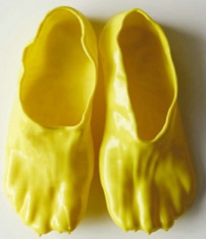 Satsuki Ohata的脚型软拖鞋
