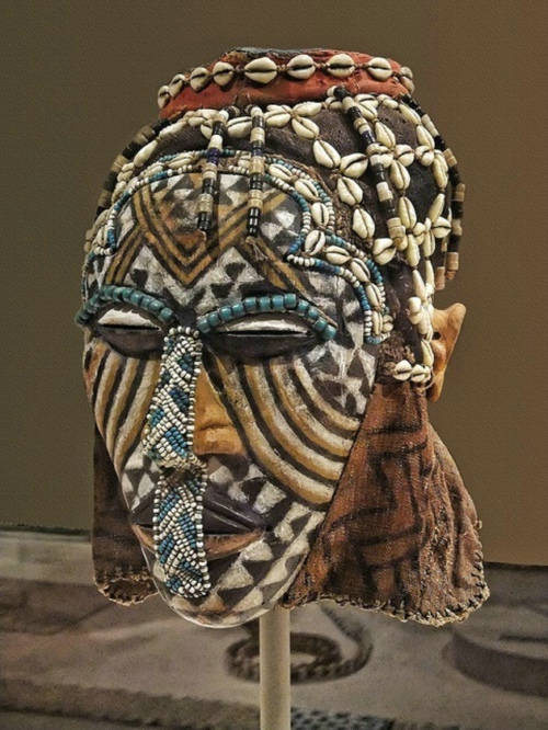 神秘艺术之土著人的面具