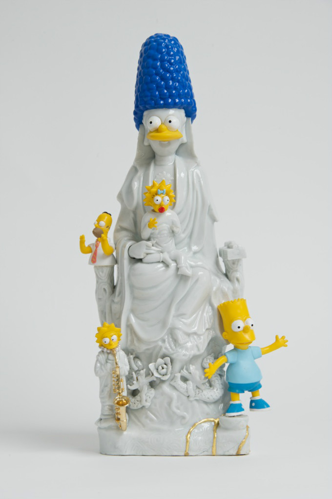 4_Marge Simpson as Guan Yin goddess of compassion .jpg