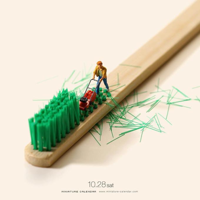 10.28 sat “Lawn Mowing” . 「臭かったので草刈った」 . #ブラシ #草刈り #Brush #Lawn.jpg