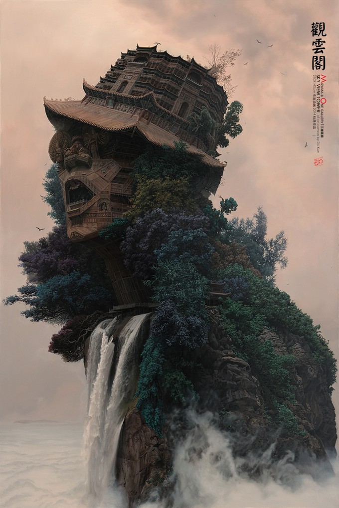 用建筑搭出莫文蔚，这个画家折服了音乐圈！