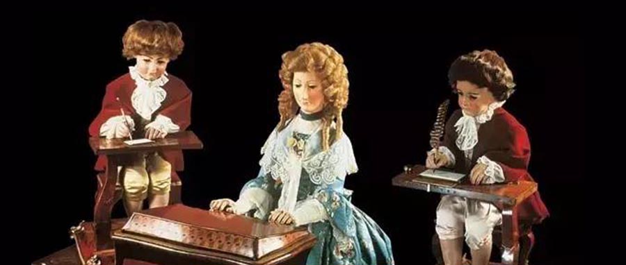 他200多年前做的玩偶竟然会写弹琴画画，乾隆钦赐御名，欧洲宫廷却视为巫术！